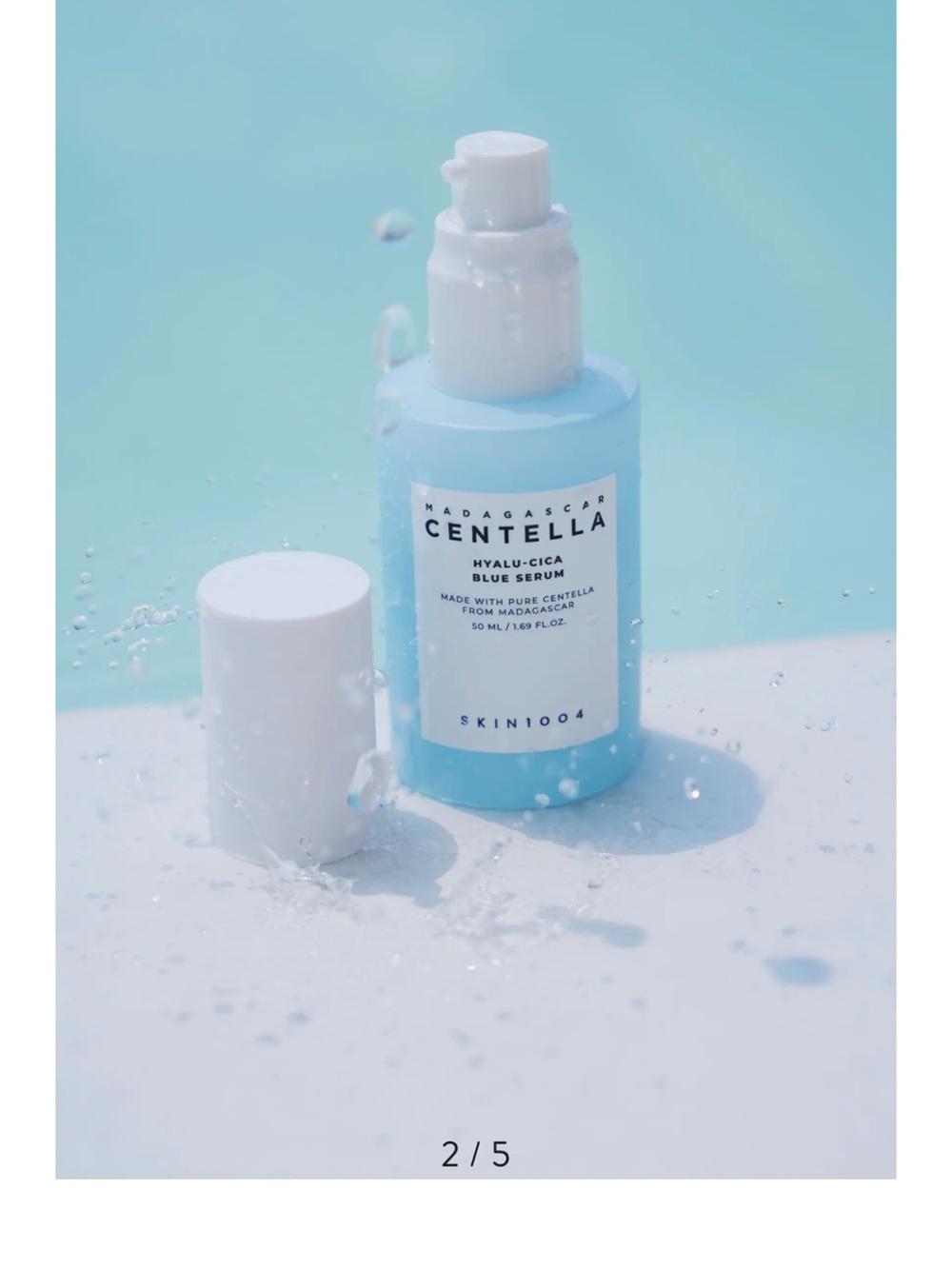 NIB Skin1004 Madagascar Centella Hyalu-Cica Blue Serum